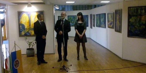 Arad-Pécs kulturális együttműködés, Siska-Szabó Hajnalka kiállítása